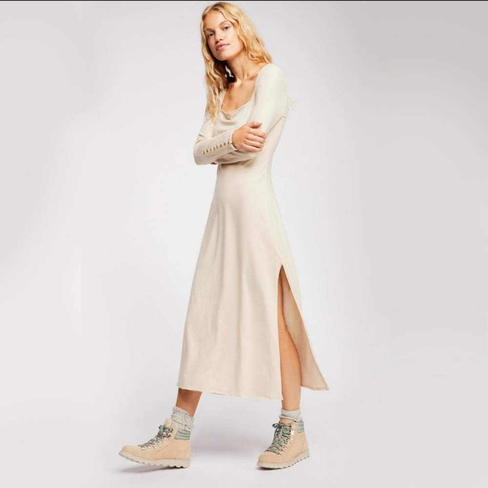 Free People Iris midi dress